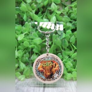 Animal Print Key Holder